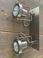Twee spotjes, Ophalen of Verzenden, Zo goed als nieuw, Metaal of Aluminium