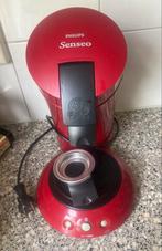 Philips senseo apparaat rood, Witgoed en Apparatuur, Koffiezetapparaten, Overige modellen, Gebruikt, Ophalen of Verzenden, Koffiepads en cups