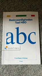 Ron van Hogen - Basisvaardigheden Taal HBO, Ophalen of Verzenden, Zo goed als nieuw, Ron van Hogen; Everdien Rietstap