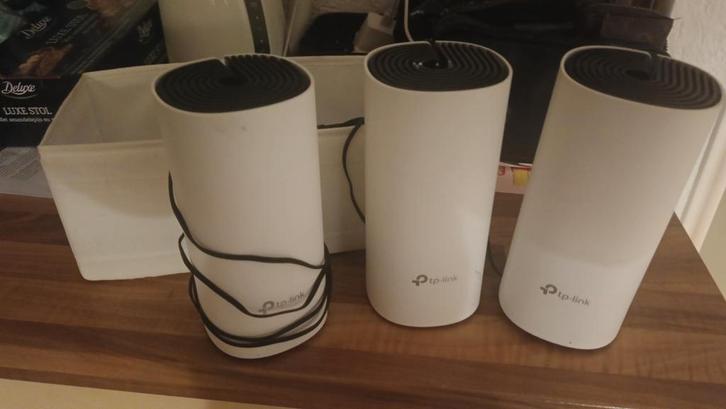 TP-Link Deco M5 Mesh WiFi Systeem (3 stuks), Computers en Software, WiFi-versterkers, Gebruikt, Ophalen of Verzenden