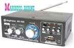 Karaoke versterker,Amplifier,USB,SD, MP3 en FM radio,AV-360, Versterker of Tuner, Nieuw, Fenton, Info@marbeco.nl