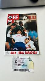 Ajax - real zaragoza, supercup 95/96, Verzamelen, Ophalen of Verzenden, Zo goed als nieuw, Ajax