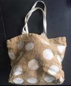Shopper tas voor boodschappen linnen dubbelzijdig 52x43cm, Sieraden, Tassen en Uiterlijk, Tassen | Damestassen, Ophalen of Verzenden
