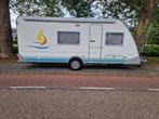 Eifelland Holiday 500TKM-5pers-stapelbed-2persbed- voortent, Caravans en Kamperen, Treinzit, Stapelbed, Tot en met 5, 1000 - 1250 kg