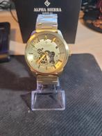 Nieuw Alpha Sierra G105 AUTOMAAT horloge t.w.v €699-, Overige merken, Staal, Staal, Polshorloge