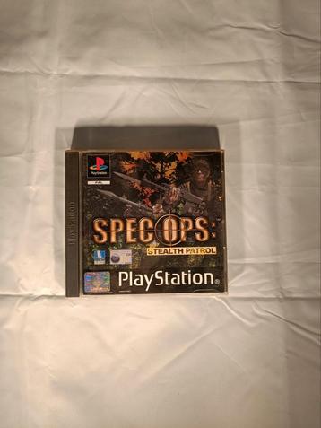 Spec ops playstation 1 compleet  beschikbaar voor biedingen