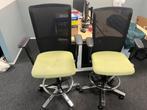 Hoge bureaustoelen, Ophalen, Gebruikt, Bureaustoel, Groen