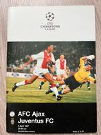Programmaboekje van de wedstrijd Ajax - Juventus, Ophalen of Verzenden, Zo goed als nieuw, Ajax