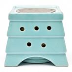 Art-deco theelichtje Plateelbakkerij Plazuid Leen Muller, Antiek en Kunst, Ophalen of Verzenden