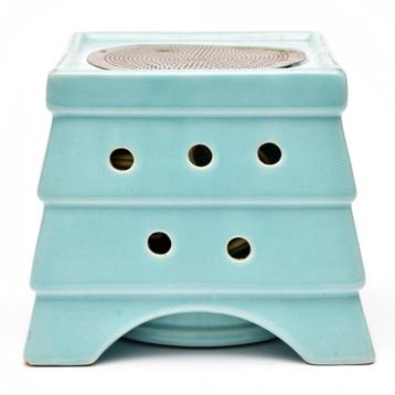 Art-deco theelichtje Plateelbakkerij Plazuid Leen Muller beschikbaar voor biedingen