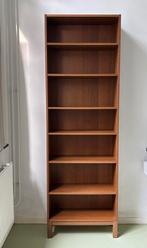 Strak design Ikea walnoot boekenkast Stockholm., Ophalen, Met plank(en), 200 cm of meer, 50 tot 100 cm