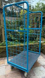 Eurokraft Pro Etagewagen Blauw, Ophalen of Verzenden, Zo goed als nieuw