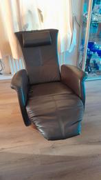 2 x lederen relaxfauteuil van Prominent prijs per stuk, Huis en Inrichting, Fauteuils, Ophalen, Minder dan 75 cm, Leer, Zo goed als nieuw
