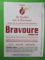 bieretiket Belgie 23-10 (14E)dochter vd korenaar, Verzamelen, Biermerken, Ophalen of Verzenden, Gebruikt, Overige typen, Overige merken