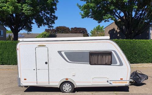 Caravan Weinsberg 420 QD van 2014, Caravans en Kamperen, Caravans, Particulier, tot en met 4, 750 - 1000 kg, Treinzit, Dwarsbed