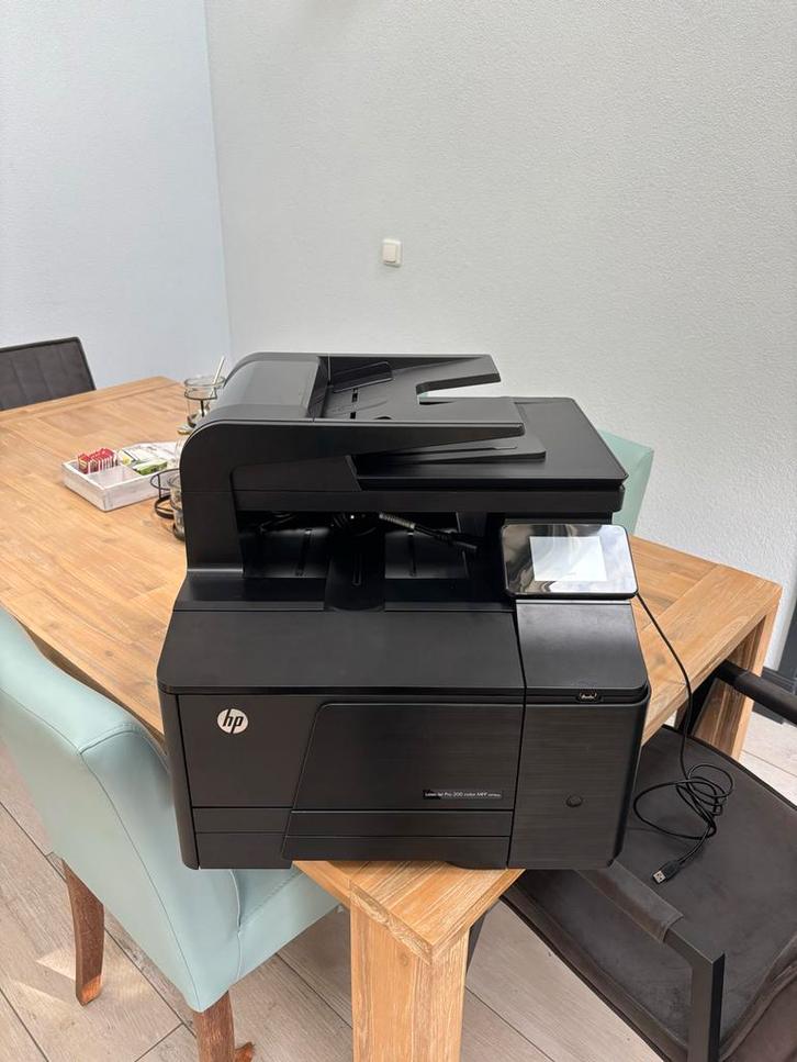 HP Laserjet Pro 200 color MFP, Computers en Software, Printers, Gebruikt, All-in-one, Laserprinter, Kleur printen, Kopieren, Zwart-en-wit printen