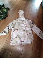 Desert camouflage jas en pet Ned Landmacht, Ophalen of Verzenden, Landmacht, Nederland, Kleding of Schoenen