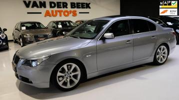 BMW 5-serie 545i Executive 333PK LEDER | Schuifdak | Vol! beschikbaar voor biedingen
