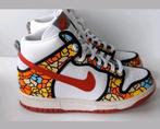 NIKE DUNK HIGH WIT/MULTI COLAR-US 8-MAAT 39, Kleding | Dames, Schoenen, Verzenden, Wit, Nike, Sneakers of Gympen