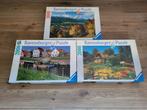 3x ravensburger puzzle 2x 2000 stukjes en 1x 3000 stukjes., Ophalen, Meer dan 1500 stukjes, Gebruikt, Legpuzzel