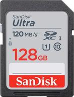 Sandisk ultra 128gb 140mb/s (SD Kaart) *Nieuw*, Sandisk 1, Nieuw, Ophalen of Verzenden, Fotocamera