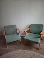 Z- stoelen lichtgroen: Scandinavisch massief hout, Ophalen, Minder dan 75 cm, Zo goed als nieuw, 50 tot 75 cm