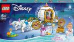 Lego Disney Cinderella Carriage 43192, Ophalen of Verzenden, Nieuw, Complete set, Lego