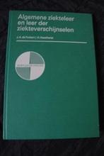 ALGEMENE ZIEKTELEER EN LEER DER ZIEKTEVERSCHIJNSELEN, Ophalen of Verzenden, Gelezen