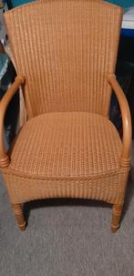 2 rieten stoelen, Huis en Inrichting, Stoelen, Ophalen, Gebruikt, Bruin, Twee