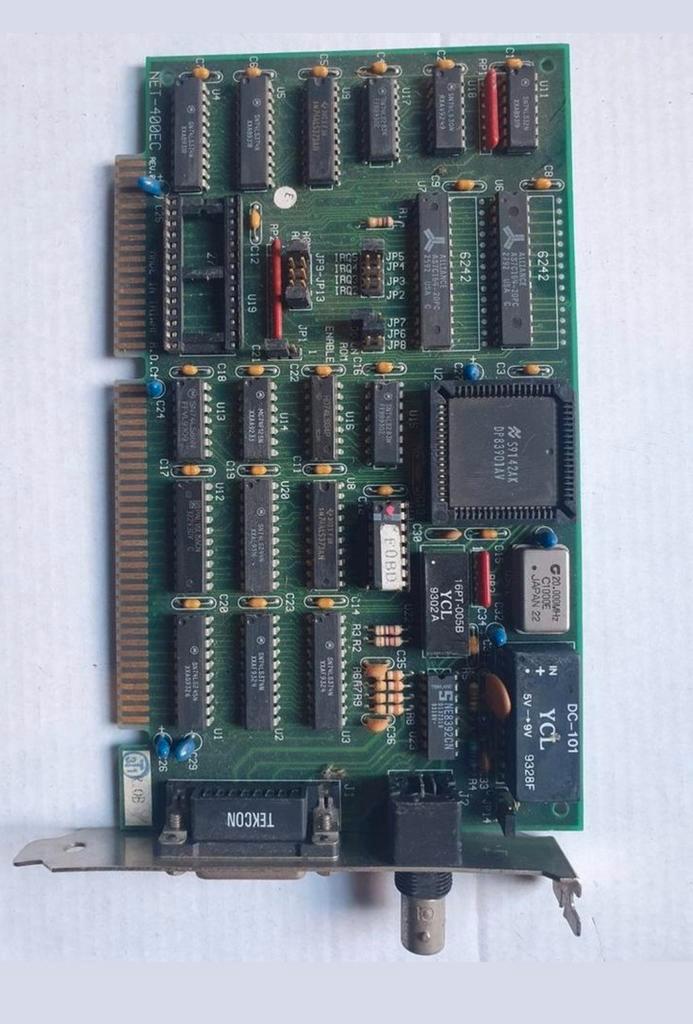 NET-400EC Netwerkkaart - Vintage Computer Onderdeel, Computers en Software, Netwerkkaarten, Gebruikt, Intern, Ophalen of Verzenden