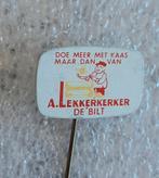 Speldje, A. LEKKERKERKER, DE BILT, DOE MEER MET KAAS, Verzamelen, Verzenden, Gebruikt