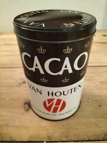 Van Houten Cacao cacaopoeder blik beschikbaar voor biedingen