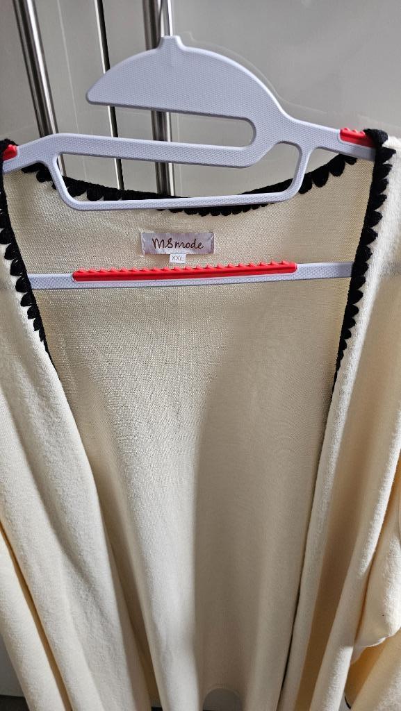 MS Mode🌺Prachtig Splinternieuw Vest🎀Mt XXL, Kleding | Dames, Truien en Vesten, Nieuw, Maat 46/48 (XL) of groter, Beige, Ophalen