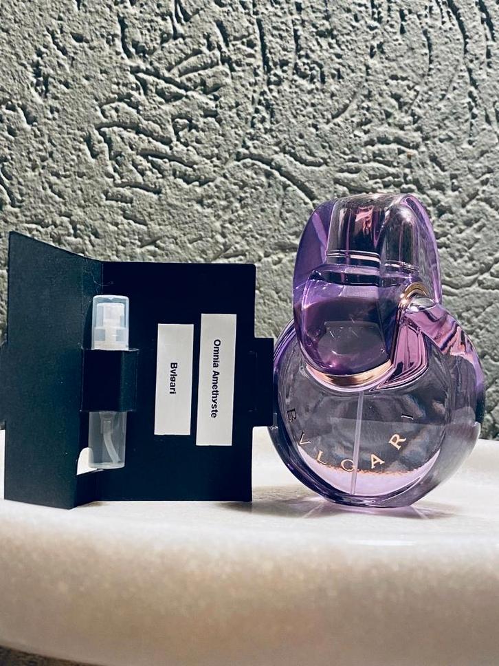 Omnia Amethyste Bvlgari (sample 1,2ml), Sieraden, Tassen en Uiterlijk, Uiterlijk | Parfum, Nieuw, Ophalen of Verzenden