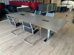 Walter Knoll, Vergadertafels, Hout/Chroom, L:300 B:120 H:74, Huis en Inrichting, Tafels | Eettafels, 200 cm of meer, 100 tot 150 cm