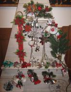 Antieke kerstversiering; corsage, Ophalen of Verzenden, Gebruikt