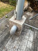 Beton poer met hwa 80 doornsede, Tuin en Terras, Palen, Balken en Planken, Ophalen of Verzenden, Zo goed als nieuw, Minder dan 180 cm