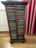 CD kastje met cd's, Huis en Inrichting, Ophalen, Gebruikt, 75 tot 150 discs, Cd's