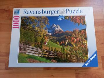Ravensburger Monte Pelmo Venetie Italie 1000 stukjes beschikbaar voor biedingen