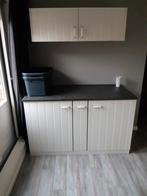 Wasmachine en droger ombouw + bovenkastjes, Ophalen