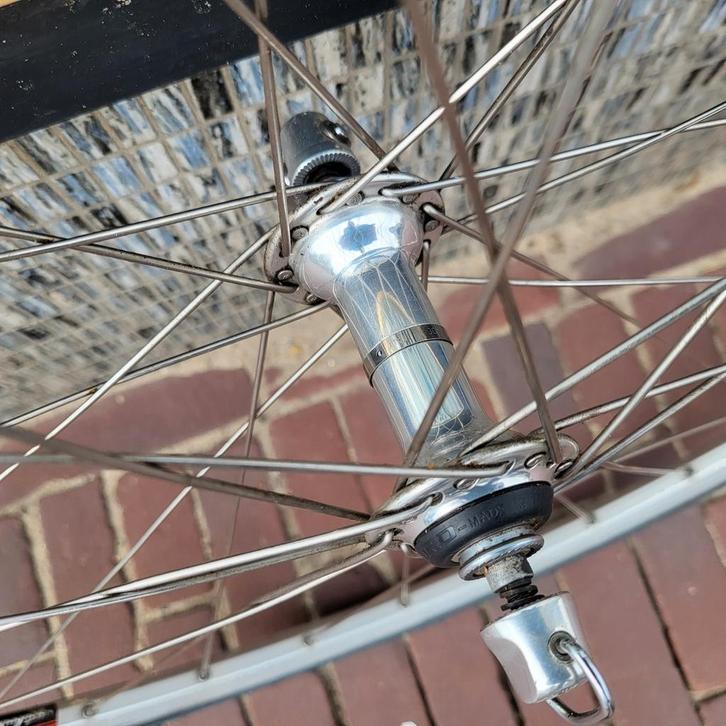 Voorwiel Campagnolo Record naaf Montreal 76 velg, Fietsen en Brommers, Fietsonderdelen, Zo goed als nieuw, Racefiets, Wiel, Ophalen of Verzenden