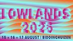 4x Lowlands Festival 2025 tickets, Drie personen of meer