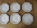 6 Gebaksbordjes Johnson Brothers Eternal Beau, Huis en Inrichting, Keuken | Servies, Ophalen of Verzenden, Bord(en)