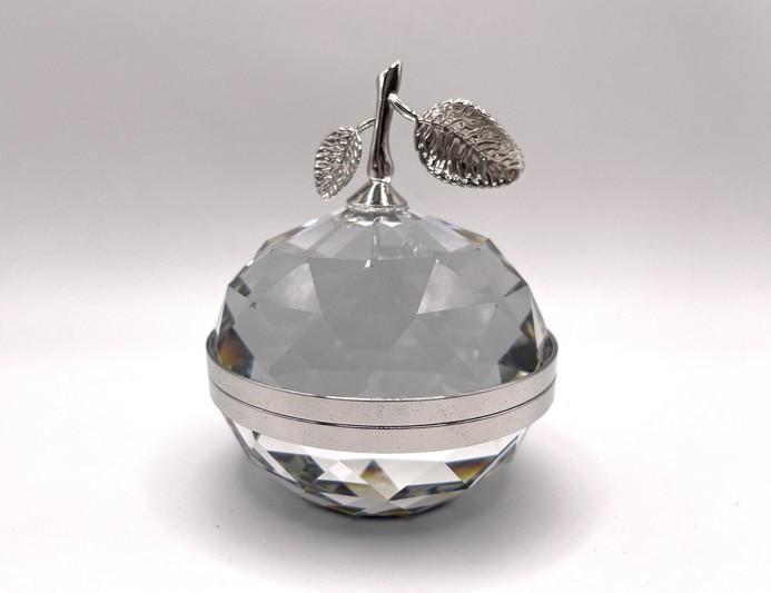 Zilveren fotolijst appel groot 7504/060/002, Verzamelen, Swarovski, Zo goed als nieuw, Huisaccessoire, Verzenden