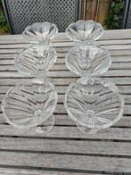 6 Vintage Dessert Coupes / Glazen, Ophalen
