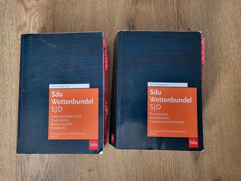 SJD wettenbundels 2024-2025, Boeken, Studieboeken en Cursussen, Zo goed als nieuw, HBO, Ophalen of Verzenden