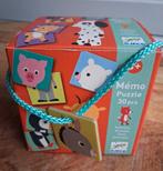 Djeco  3+  Dieren Memo  - Memo puzzel, Ophalen of Verzenden, Puzzelen