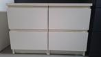 Malm Ladekast 2x, Ophalen, Minder dan 50 cm, Gebruikt, 1 of 2 laden