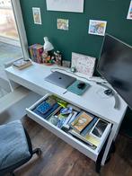 Ikea Micke 142x50 desk white, Huis en Inrichting, Bureaus, Ophalen