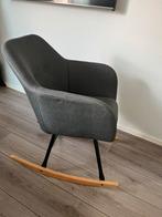 Schommelstoel Deli - Wipstoel volwassenen - Lounge fauteuil, Ophalen, Minder dan 75 cm, Zo goed als nieuw, Stof